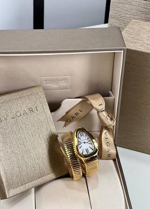 BVLGARI SERPENTI GOLD WHITE SERTIE