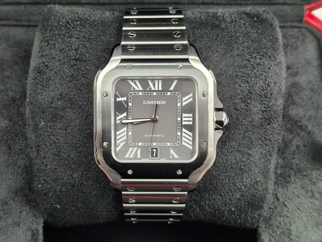 Cartier Santos WSSA0037 Fond Noir