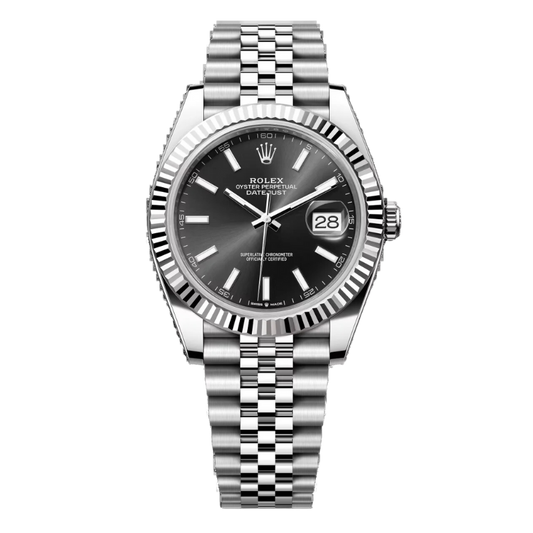 Rolex Datejust Black Dial 41 mm Jubilé