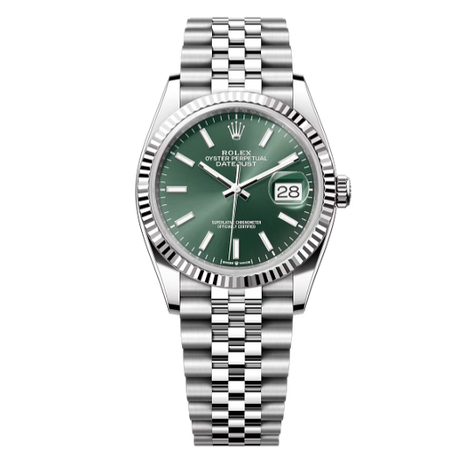 Rolex Date Just Green Dial 41 mm