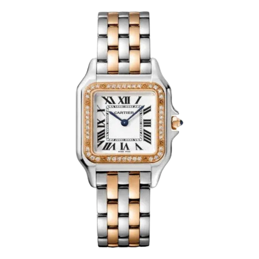 Cartier Panthère Two Tone White Dial 31 mm