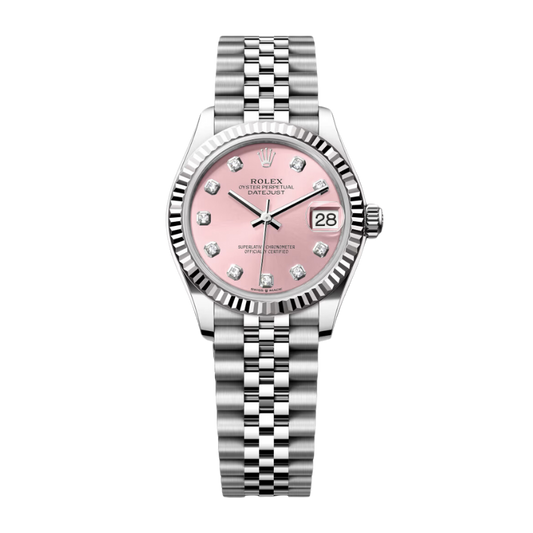 Rolex Date Just Pink Dial 31 mm