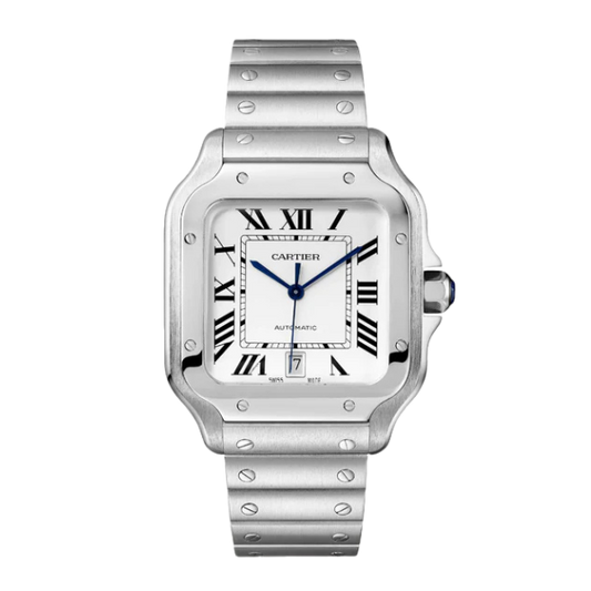 Cartier Santos Large White Dial