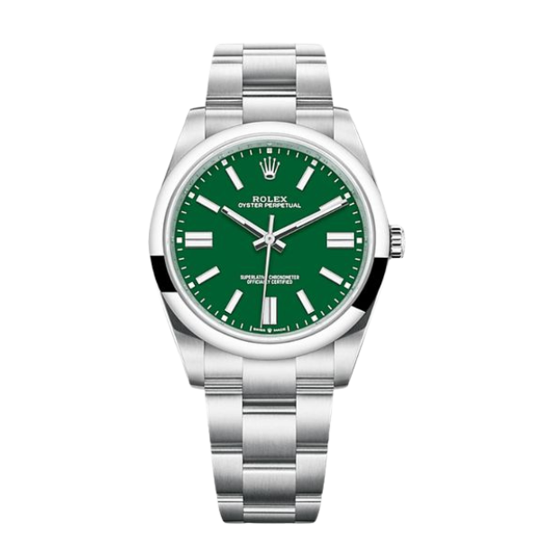 Rolex Oyster Perpetual Green Dial 36 mm