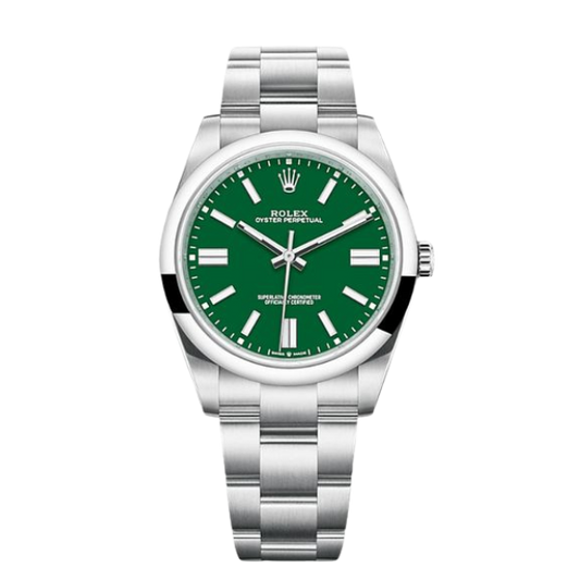 Rolex Oyster Perpetual Green Dial 36 mm