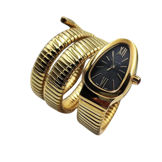 BVLGARI SERPENTI BLACK GOLD SERTIE