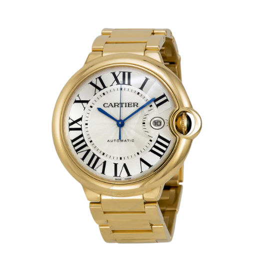 Cartier Ballon Bleu Gold ,White Dial 36 mm