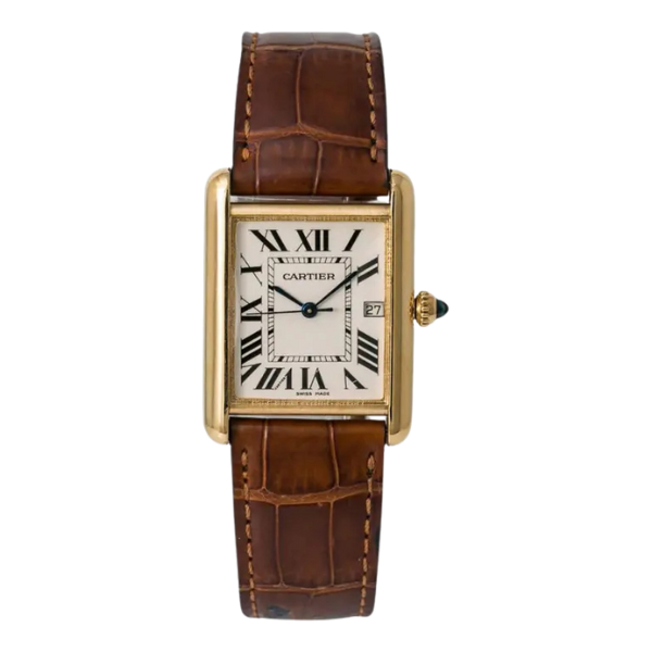 Tank Louis Cartier en or jaune Montre