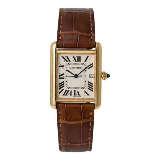 Tank Louis Cartier en or jaune Montre