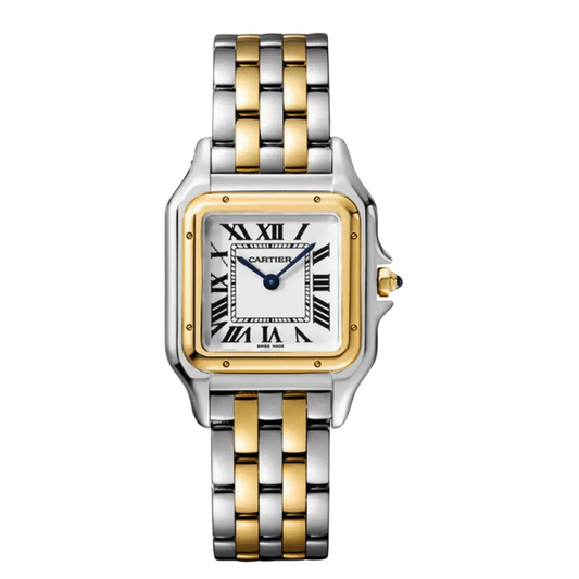 Cartier Panthère Two Tone White Dial 31 mm