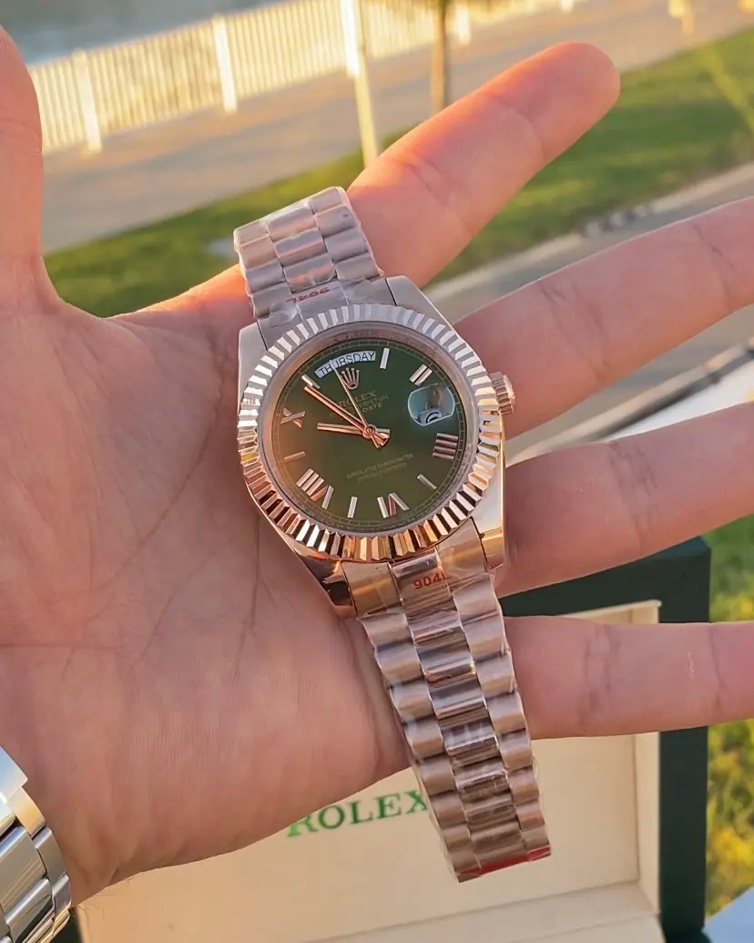 Rolex Day Date Olive Dial 41 mm