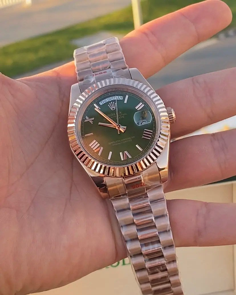 Rolex Day Date Olive Dial 41 mm