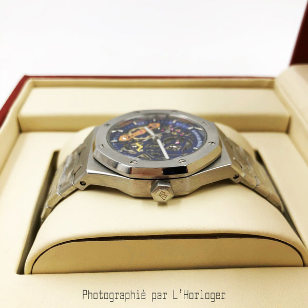 Audemars Piguet Skeleton Blue Dial