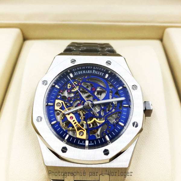 Audemars Piguet Skeleton Blue Dial