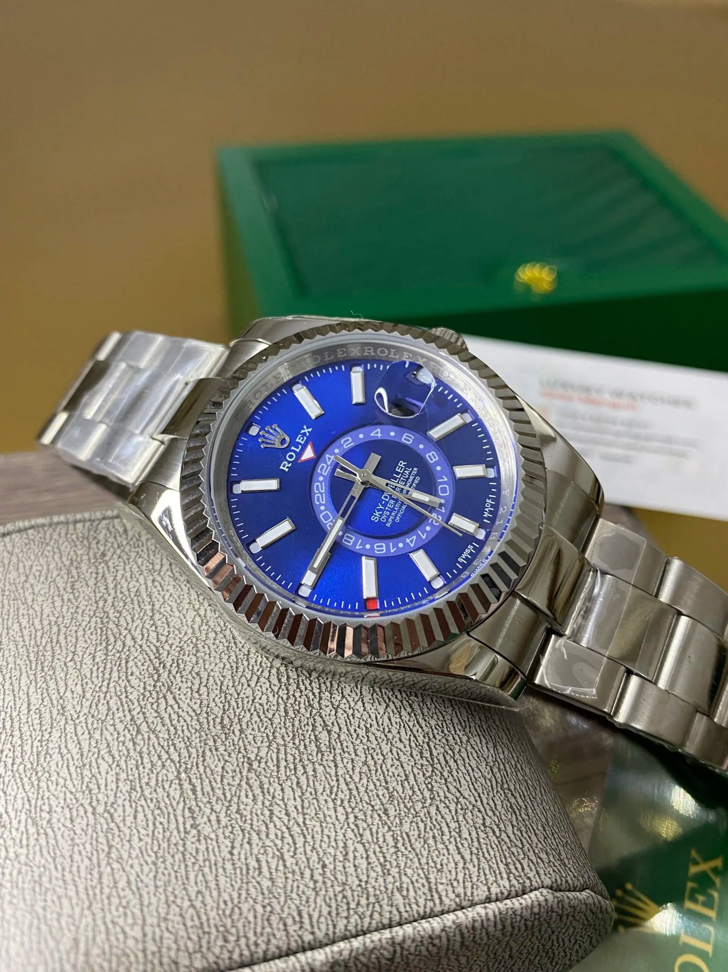 Rolex Sky Dweller Bleu Dial 42 mm