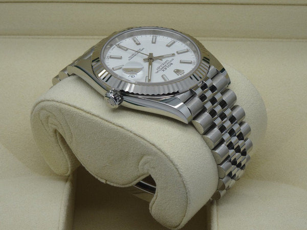 Rolex Montre Datejust 41 Blanc Jubilé