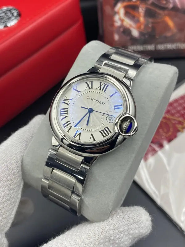 Cartier Ballon Bleu White Dial 36 mm