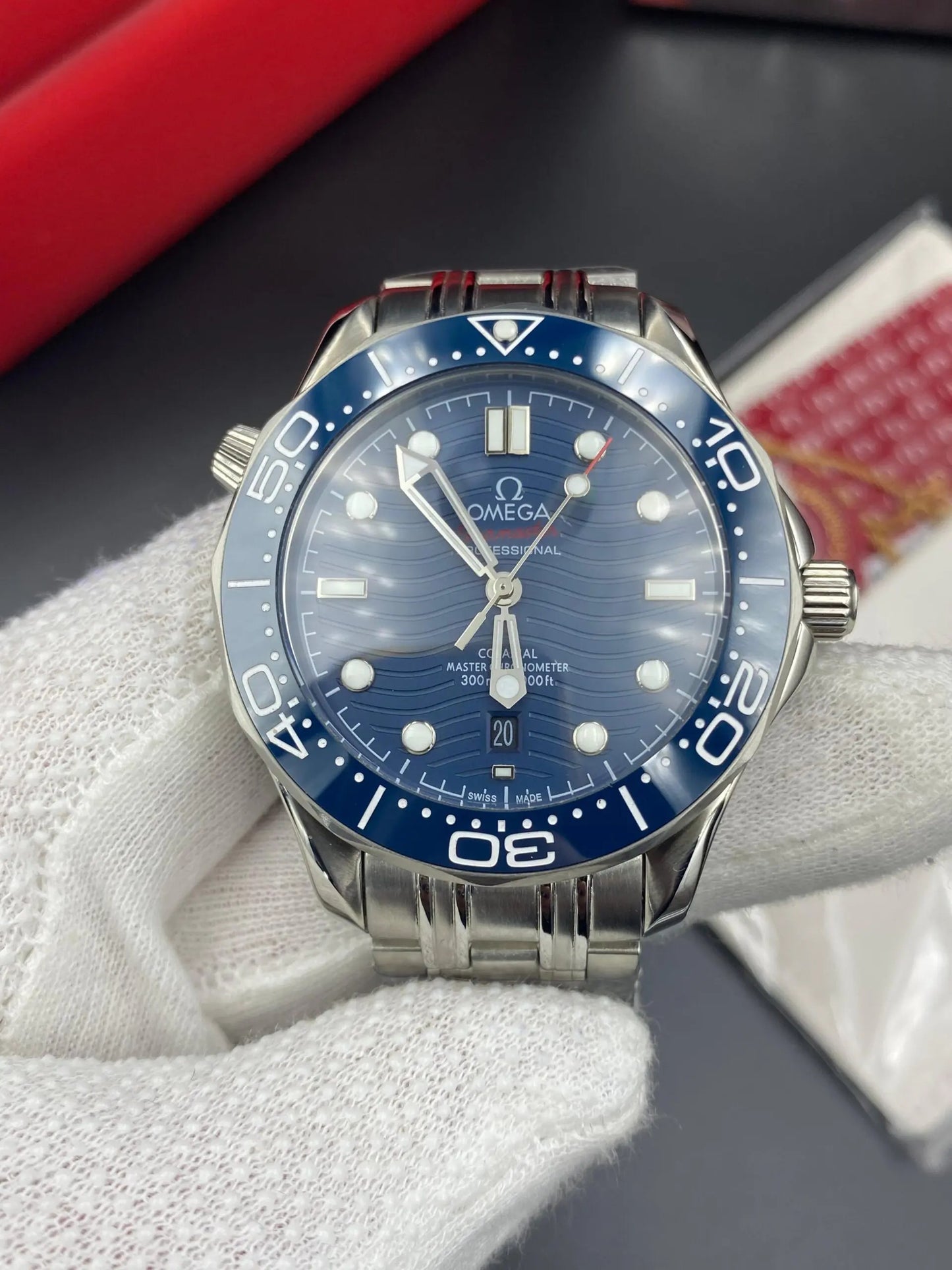 Omega Sea Master Bleu Dial 42 mm