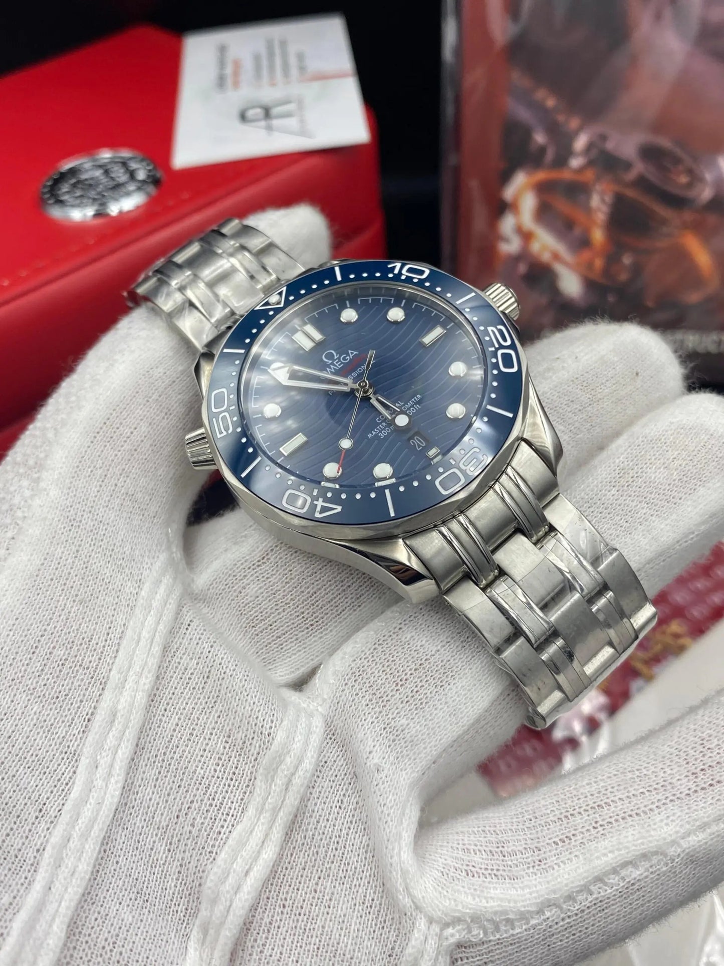 Omega Sea Master Bleu Dial 42 mm