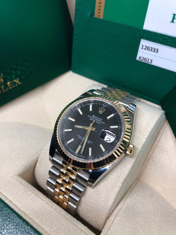 Rolex  Datejust 126333-0014 Fond Noir Jubilée 41 mm