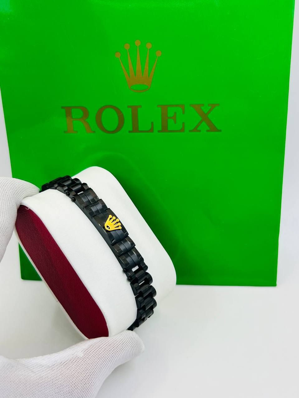 Gourmet homme acier Noir. Rolex